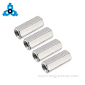 DIN6334 Stainless Steel Extra Long Coupling Nuts M12